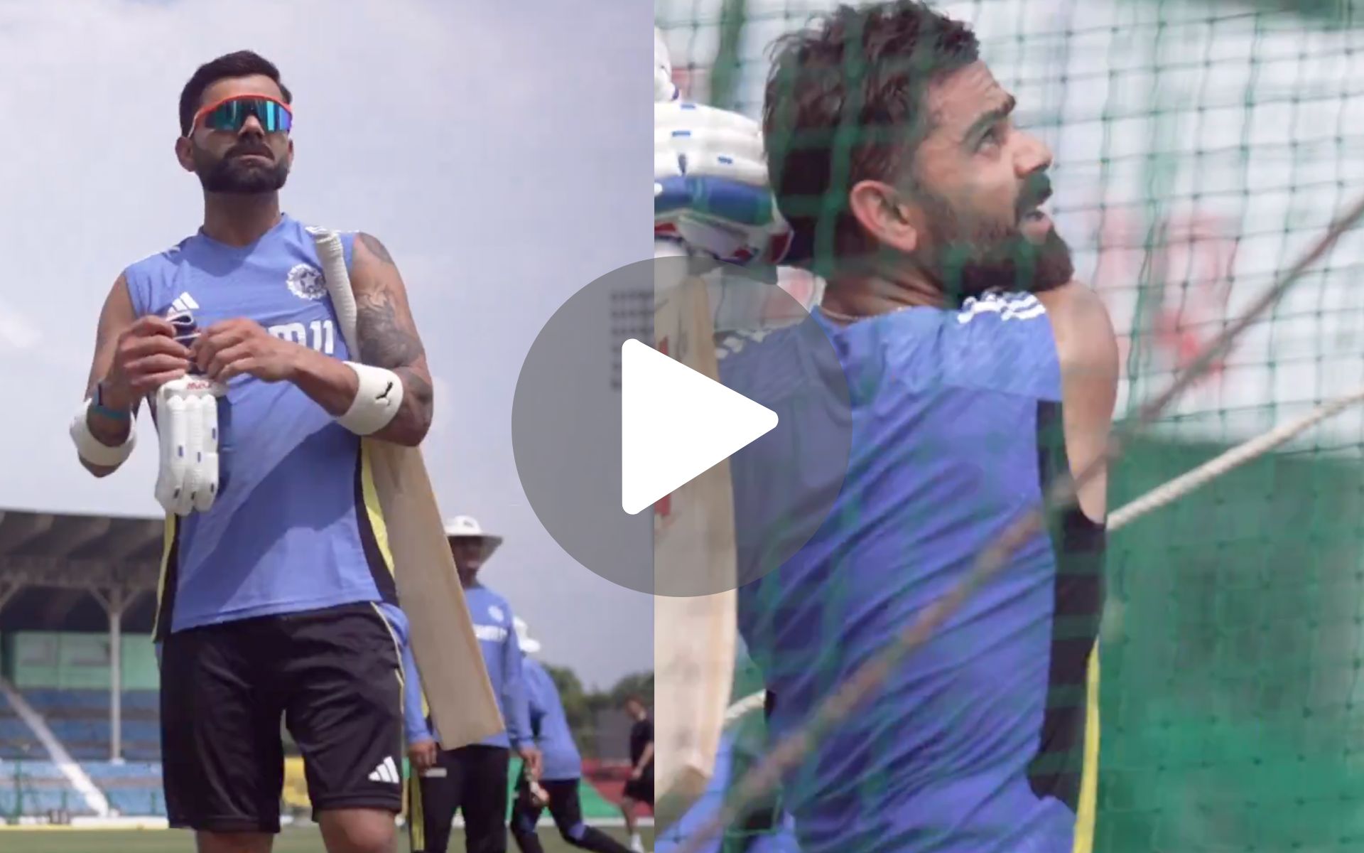 [Watch] Virat Kohli Hits Hard In Nets As Team India Hit The Ground Running Before 2nd Test